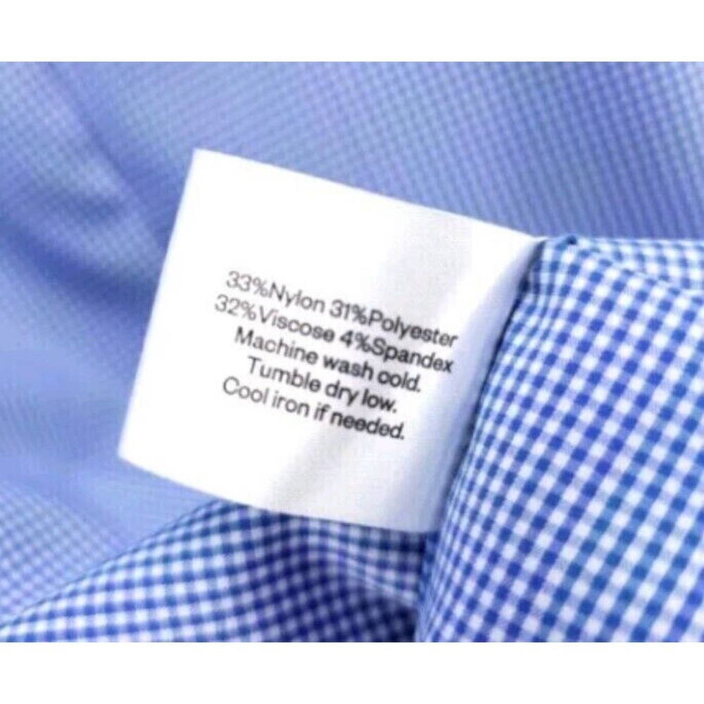 MINISTRY OF SUPPLY Gemini Woven Shirt Mens Size XS Slim Standard Blue NWT $125 - Picture 6 of 11